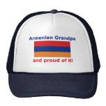 Proud Armenian Grandpa Trucker Hats