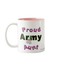 Proud Army Aunt Mug