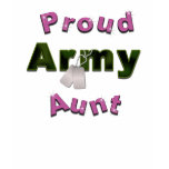 Proud Army Aunt T Shirts
