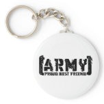 Proud Army Best Friend - Tattered Keychains