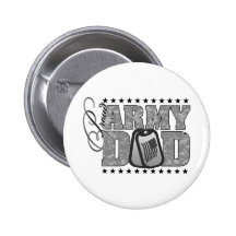 Proud Army Dad ACU Pinback Button