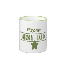 Proud Army Dad Coffee Mug
