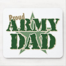 Proud Army Dad Mouse Pad