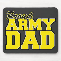 Proud Army Dad Mouse Pads
