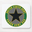 Proud Army Dad mousepads