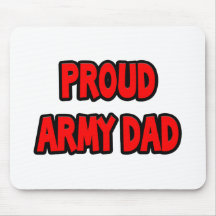 Proud Army Dad Mousepads