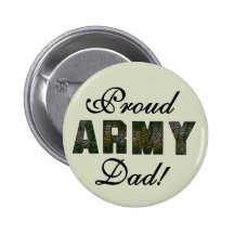 Proud Army Dad Tshirts and Gifts Button