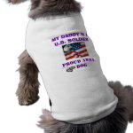 PROUD ARMY DOG PET T-SHIRT PROUD ARMY DOG PET T-SHIRT