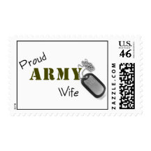 Proud Army Family Member Postage