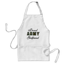 Proud Army Girlfriend aprons by USAmilitary Proud Army Girlfriend aprons