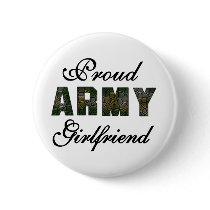 Proud Army Girlfriend Buttons