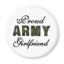 Proud Army Girlfriend magnets by USAmilitary Proud Army Girlfriend magnets