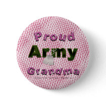 Proud Army Grandma Button