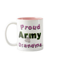 Proud Army Grandma Mug