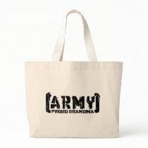 Proud Army Grandma - Tattered Bag