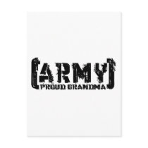 Proud Army Grandma - Tattered Post Cards
