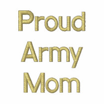 Proud Army Mom embroidered shirts