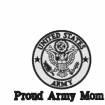 Proud Army Mom embroidered shirts