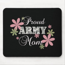 Proud Army Mom [fl c] Mouse Pads