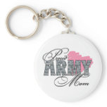 Proud Army Mom Key Chains