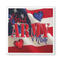 "Proud ARMY Mom" magnets by kokobaby "Proud ARMY Mom" magnets