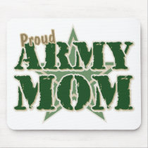 Proud Army Mom Mouse Pad