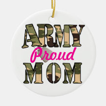 Proud Army Mom Ornament