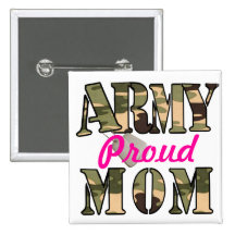 Proud Army Mom Pin