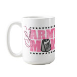 Proud Army Mom Pink Camo Coffee Mug