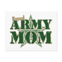 Proud Army Mom Postcard