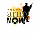 Proud Army Mom T Shirts