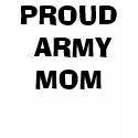 PROUD ARMY MOM t-shirts