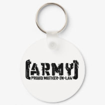 Proud Army Mother-in-law - Tattered keychains