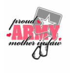Proud Army Mother in law T-shirts