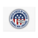 Proud Army National Guard Baby Postcard