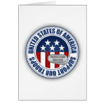 Proud Army National Guard Brother Card