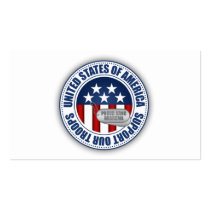 Proud Army National Guard Grandma Business Cards