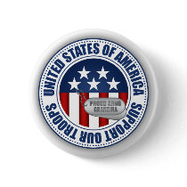 Proud Army National Guard Grandma Pinback Button