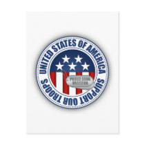 Proud Army National Guard Grandma Postcard