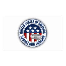 Proud Army National Guard Mom Business Card