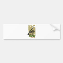 Proud Army Sister Bumper Stickers