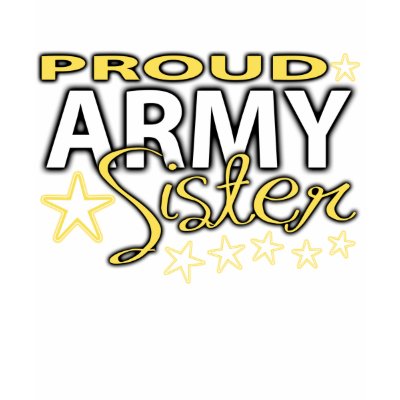 Proud Army Sister Shirt