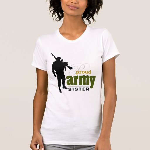 proud army sister shirt