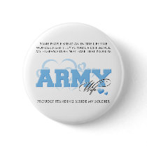 Proud ARMY Wife Buttons