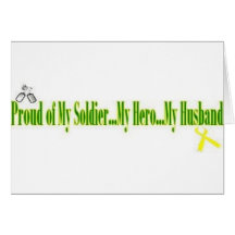 Proud Army Wife Greeting Cards