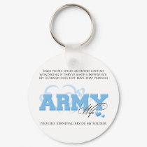 Proud ARMY Wife keychains by militaryloveshop Proud ARMY Wife keychains