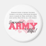 Proud Army Wife Refrigerator Magnet