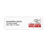 Proud Army Wife Return Address Labels