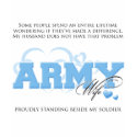 Proud ARMY Wife t-shirts