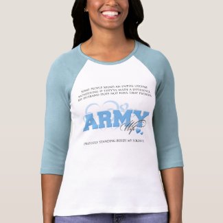 Proud ARMY Wife shirt